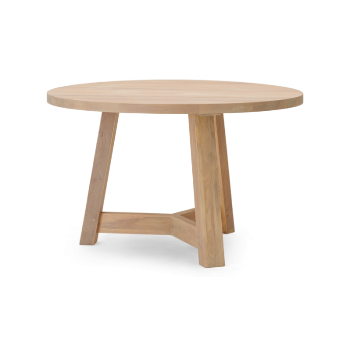 Arundel Round Dining Table Natural Oak