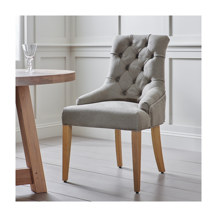 Henley Dining Chair, Set of 2 Clara Natural Pale Oak