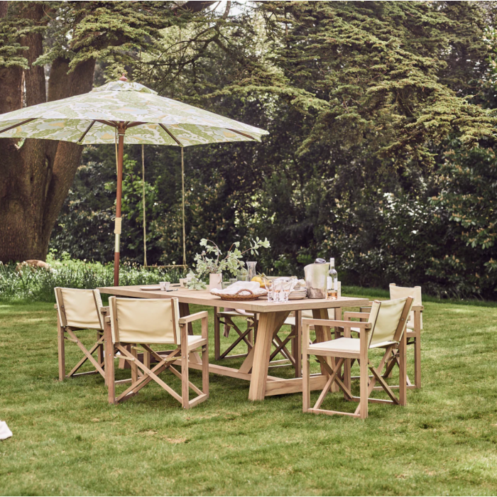 Stanway Table with 6 Denham Chairs Set