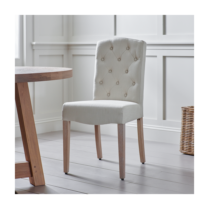 Sheldrake Dining Chair, Set of 2 Clara Natural Pale Oak