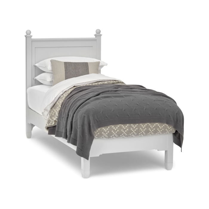 Chichester Bed, Wooden Headboard, Single