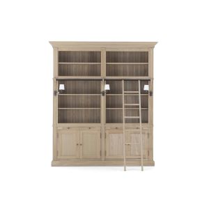 Balmore Bookcase Weathered Oak, 2 Parts