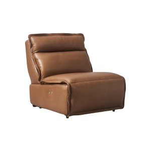 Preston Armless leather recliner chair