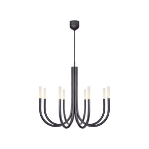 Rousseau Chandelier Bronze / Crystal