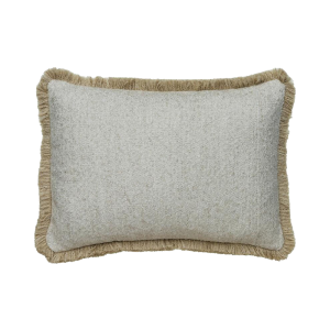 Huntsman Natural Medium Rectangle Cushion