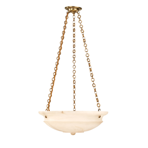 Dyrham Alabaster Bowl Ceiling Light