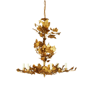 Windermere Chandelier Gilt