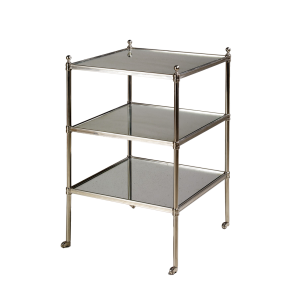 Camden Mirror Etagere Nickel