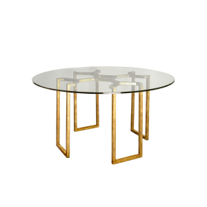 Heale Gilt Metal Round Table