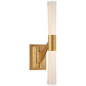 Brenta Single Wall Light Hand-Rubbed Antique Brass