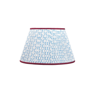 Angelica Tribal Lampshade Blue