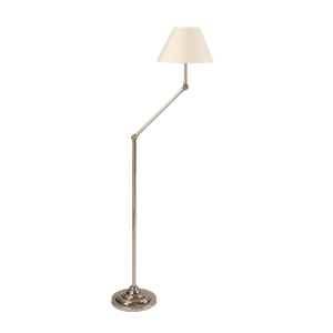 Buckton Floor Lamp Nickel