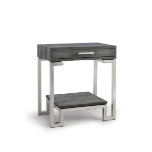 Flex Bedside Table Grey