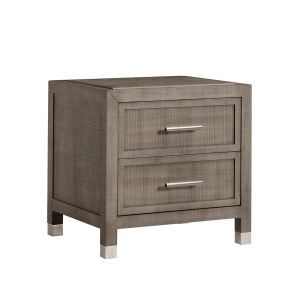 Raffles Bedside Table Grey