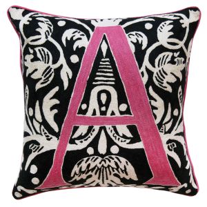 Alphabet A Cushion Sue Timney
