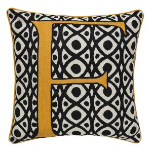 Alphabet F Cushion Sue Timney
