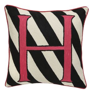 Alphabet H Cushion Sue Timney