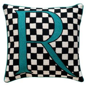 Alphabet R Cushion Sue Timney