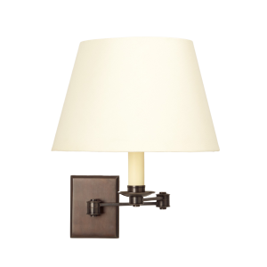 Preston Swing Arm Wall Light Bronze