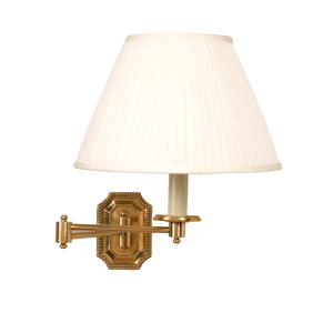 Billington Swing Arm Wall Light Brass