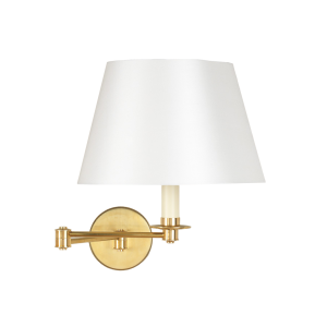 Cromer Swing Arm Wall Light Brass