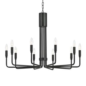 Brigitte Chandelier Old Bronze