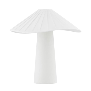 Chanterelle Elegant Linen Table Lamp