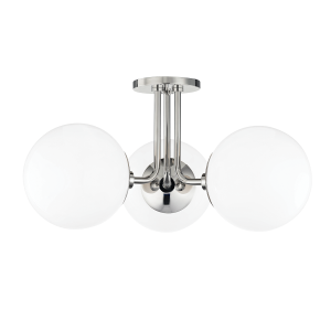 Stella Ceiling Light Polished Nickel